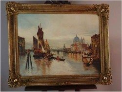  Wenecja | Santa Maria Della Salute - Pietro Fragiacomo (Italy 1856-1922)