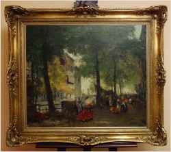 MEGA RARYTAS! BLUMENMARKT AMSTERDAM ~ ORG. GERHARD DICKMEIS (1918-1978)