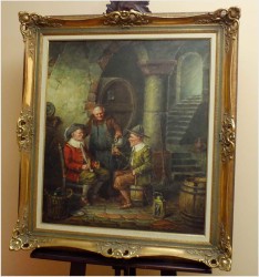 POLECAMY! MALARSTWO DAWNYCH MISTRZÓW, PRÓBA WINA U MNICHA - org HEIN VAN DOREN ur. (1930r Düsseldorf )