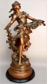 KONIECZNIE ZOBACZ! LE SENTIER FLEURI - AUGUSTE MOREAU (1834-1917)