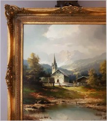 ROMANTYCZNE MALARSTWO - HANS WAGNER *1924