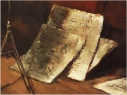 POZYCJA GODNA POLECANIA! SKRZYPEK - DICKMEIS GERHARD (Heinsberg 1918 – 1978 Jülich)