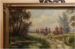 POLECAMY! WYJAZD NA POLOWANIE - WLADIMIR GRECHOW (*1917 IN MOSCOW)