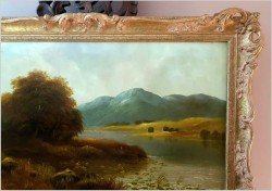 Krajobraz Sygnowany i Datowany 1883 rok