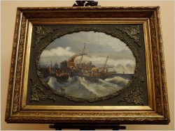 MEGA RARYTAS! STARA MUZEALNA MARYNISTYKA - HENRIK WILLEM MESDAG (1831-1915)