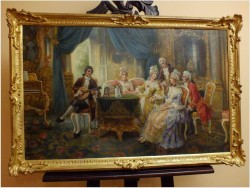 Polecamy! Scena Rokoko - Stephan Sedláček (1868-1936 Wien)