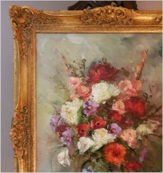 KWIATY W WAZONIE - JEAN JACQUES FOULON (1923-1980)