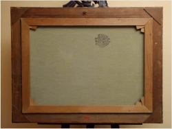 SALONOWY ZIMOWY KRAJOBRAZ - HELMUT STADELHOFER (1914- 1979)