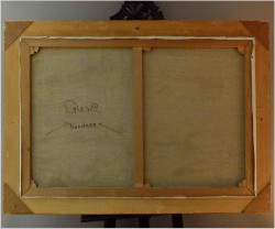 POLECAMY DO HOTELU LUB SALONU! WIDOK NA MORZE PÓŁNOCNE (NORDSEE) - GUSTAW WEISS/GUWE (ROZMIAR XXL 140cmx100cm)