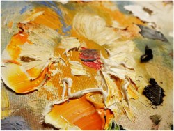 PAŁACOWE AUKCYJNE MALARSTWO! KWIATY  - Ingfried Paul HENZE-MORRO (1925-2013) CERTYFIKAT!