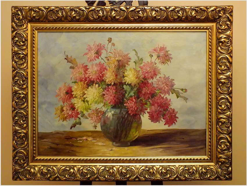 PIWONIE W WAZONIE ~ HEDWIG PETERMANN (ur. W Mülheim 1877 )