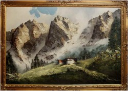 ARCYDZIEŁO! WILDER KAISER, TIROL - JOACHIM ERNST LEMKE *1916