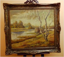 PIĘKNY KRAJOBRAZ - FRANZ VON BETTERAY (112x102cm)