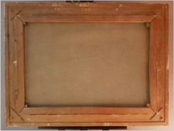 PIĘKNE NIEMIECKIE MALARSTWO KRAJOBRAZOWE-  EBERLINGER XXw. (120x90cm)