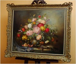 BUKIET KWIATÓW - GERHARD MERFORT *1927