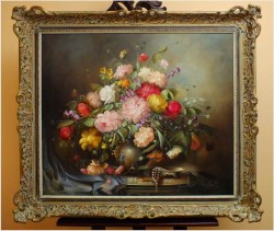 BUKIET KWIATÓW - GERHARD MERFORT *1927