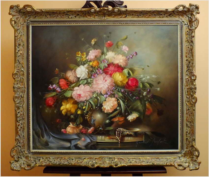 BUKIET KWIATÓW - GERHARD MERFORT *1927