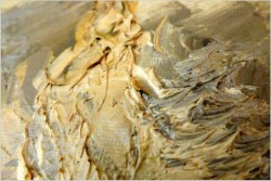 OKAZJA! PIĘKNA PANORAMA ALPEJSKA 100cmx50cm, TECHNIKA SZPACHLOWA - Heinz SCHOLZ (*1925)