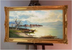 Jezioro Chiemsee ~ Helmut Stadelhofer (1914- 1979)