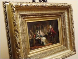 WYJĄTKOWY OBRAZ ROKOKO! - BENNETT, Frank Moss (1874-1952)