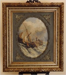 MEGA RARYTAS! STARA MUZEALNA MARYNISTYKA - HENRIK WILLEM MESDAG (1831-1915)