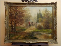 POLECAMY! WYJAZD NA POLOWANIE - WLADIMIR GRECHOW (*1917 IN MOSCOW)