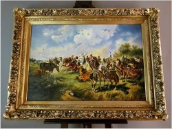 Batalistyka! ★ Rudolf Alfred HÖGER (1877-1930 Wiedeń) Rozmiar 130x100