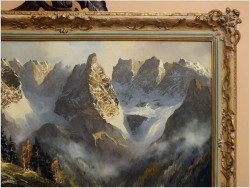 PIĘKNE DOLOMITY, MONTE CRISTALLO - J.E.LEMKE (*1916 Falkenberg)