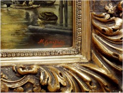 POLECAMY! ANSICHT VON ANTWERPEN - MAX GAISSER (AUGSBURG 1857-1922 MUNICH)