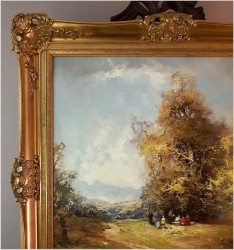 Polecamy Impresjonizm! Rodzinny Piknik w Krajobrazie Późnego Lata - Anselm Prester (1909 - 1959)