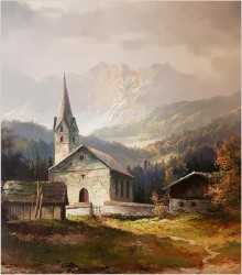 ROMANTYCZNE MALARSTWO - HANS WAGNER *1924