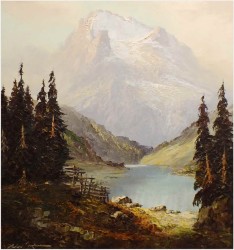 Mega Rarytas! Weisshorn - Org Herbert Uerpmann (1911-1996)