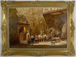 PRZED OBERŻĄ ~ MAX OHMAYER *1903 (Schüler an der Akademie in Münchener)