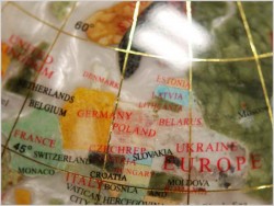 POLECAMY WIELKI GLOBUS, KAMIENIE PÓŁSZLACHETNE DO BIURA