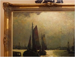 RARYTAS! NOKTURN MARYNISTYCZNY ! org HELMUT KALUZA 1912-1984 HAMBURG