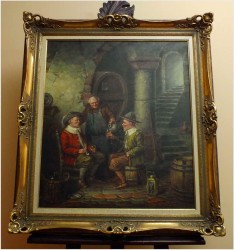 POLECAMY! MALARSTWO DAWNYCH MISTRZÓW, PRÓBA WINA U MNICHA - org HEIN VAN DOREN ur. (1930r Düsseldorf )