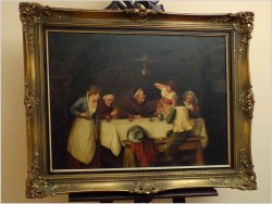 POLECAMY MALARSTWO RODZAJOWE! MUSZKIETERZY, BIESIADA U MNICHA - WILHELM ANDREAS *1935  Düsseldorf