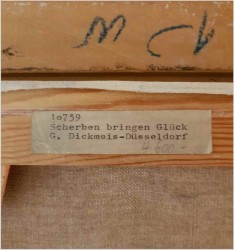 Gosposia z dziewczynką - Dickmeis Gerhard (Heinsberg 1918 - 1978 Jülich)