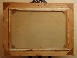 POLECAMY! PERFEKCYJNY KRAJOBRAZ, MARINA - MALARSTWO NIEMIECKIE, MESSNER XXw.