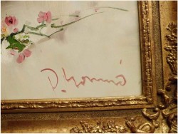 PAŁACOWE AUKCYJNE MALARSTWO! KWIATY  - Ingfried Paul HENZE-MORRO (1925-2013) CERTYFIKAT!