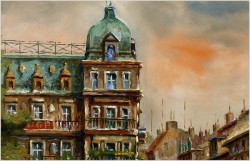 Wyjątkowe malarstwo! Stolice i miasta w Europie, Berlin - Klaus Rochel *1936