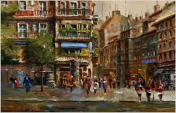 Wyjątkowe malarstwo! Stolice i miasta w Europie, Berlin - Klaus Rochel *1936