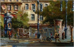 Wyjątkowe malarstwo! Stolice i miasta w Europie, Berlin - Klaus Rochel *1936