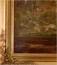 Malarstwo myśliwskie! Dostojny czternastak, jeleń - oryg. Georg Majewicz (1897-1965)