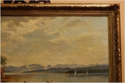 WIDOK NA JEZIORO BODENSEE (RANDOLF WEHN 1911-1987)