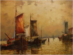 RYBACY NA WENECKIEJ LAGUNIE ~ Carol Spree ur.1907r