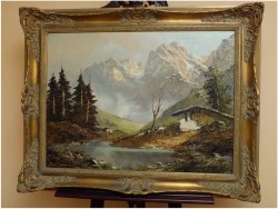 UNIKAT ! WILDER KAISER - ORYGINALNY HERBERT UERPMANN (1911-1996r.)