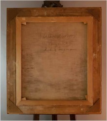 Technika szpachlowa! Latemargruppe - Weisshorn - Herbert Uerpmann (Barmen 1911-1996 Düsseldorf)