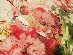 PAŁACOWE AUKCYJNE MALARSTWO! KWIATY  - Ingfried Paul HENZE-MORRO (1925-2013) CERTYFIKAT!