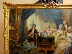 Polecamy! Scena Rokoko - Stephan Sedláček (1868-1936 Wien)